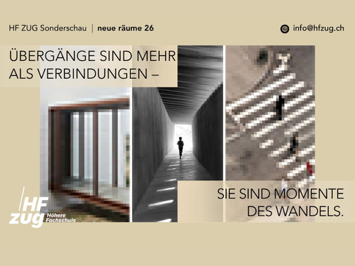 HF ZUG an der internationalen Wohn-und Designmesse
&laquo;neue r&auml;ume 26&raquo;