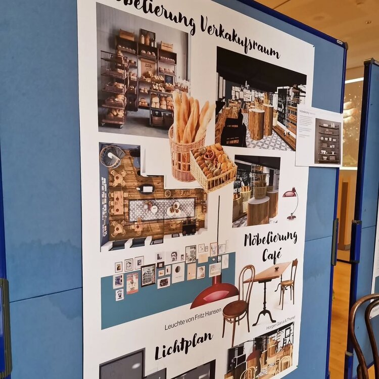 Einblicke Bäckerei Einrichtungsgestaltung